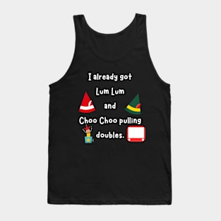 Funny Elf shirt LumLum and ChooChoo Tank Top